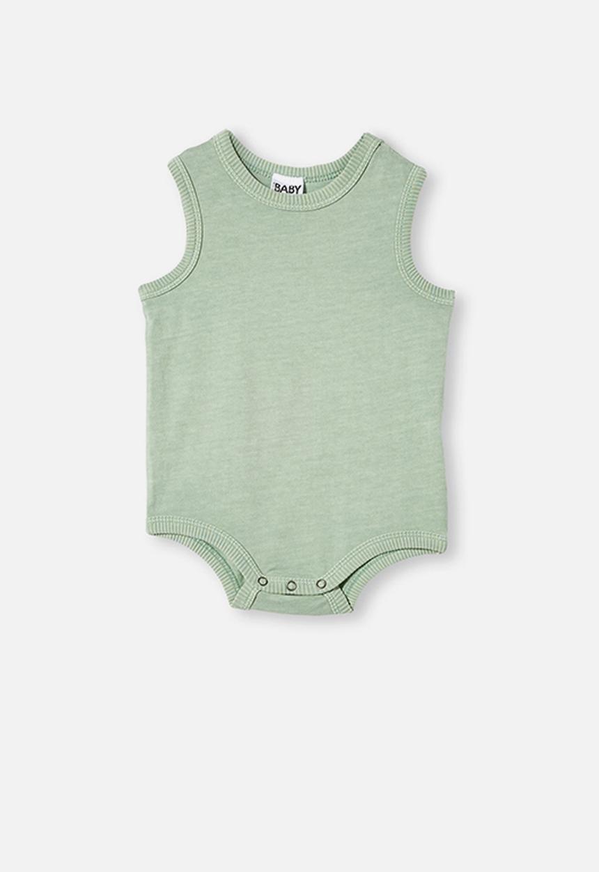 Cotton On - Loki singlet bubbysuit - green