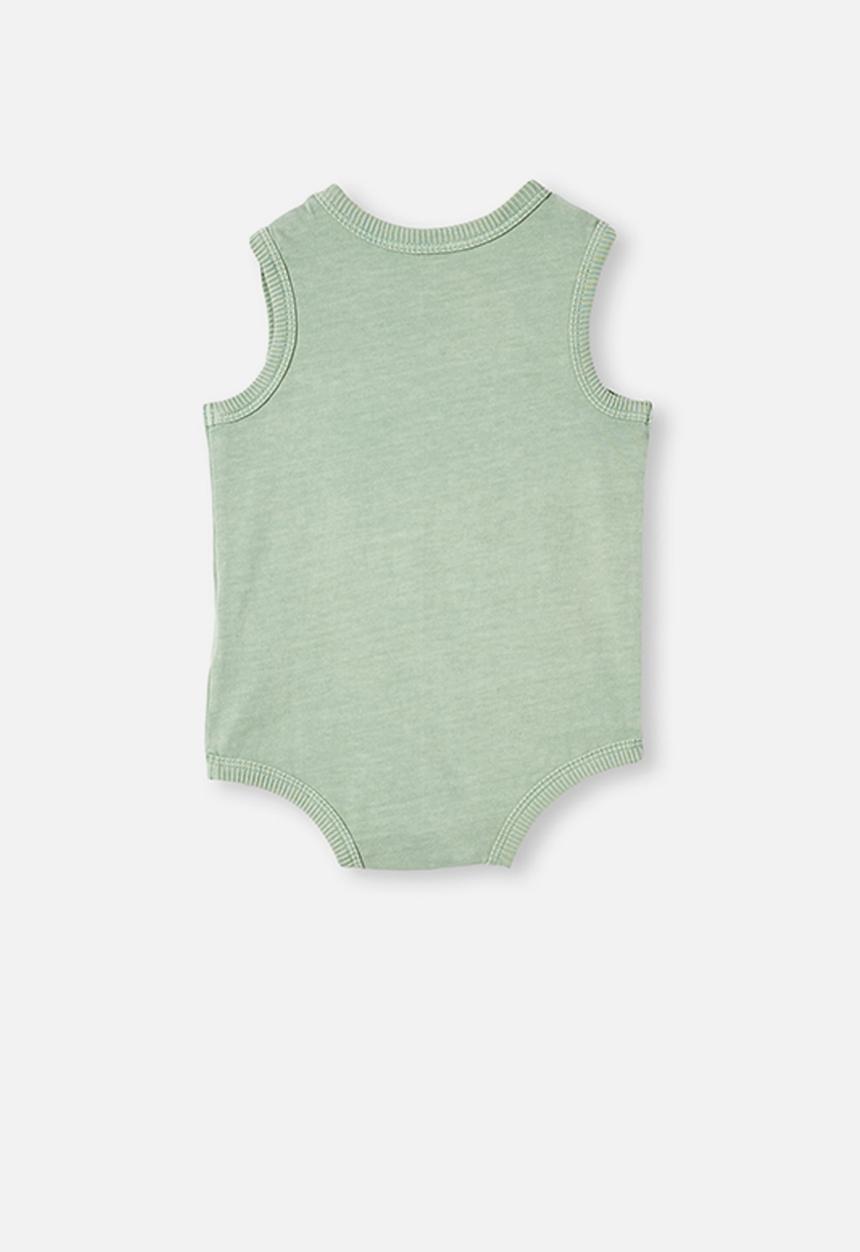 Cotton On - Loki singlet bubbysuit - green
