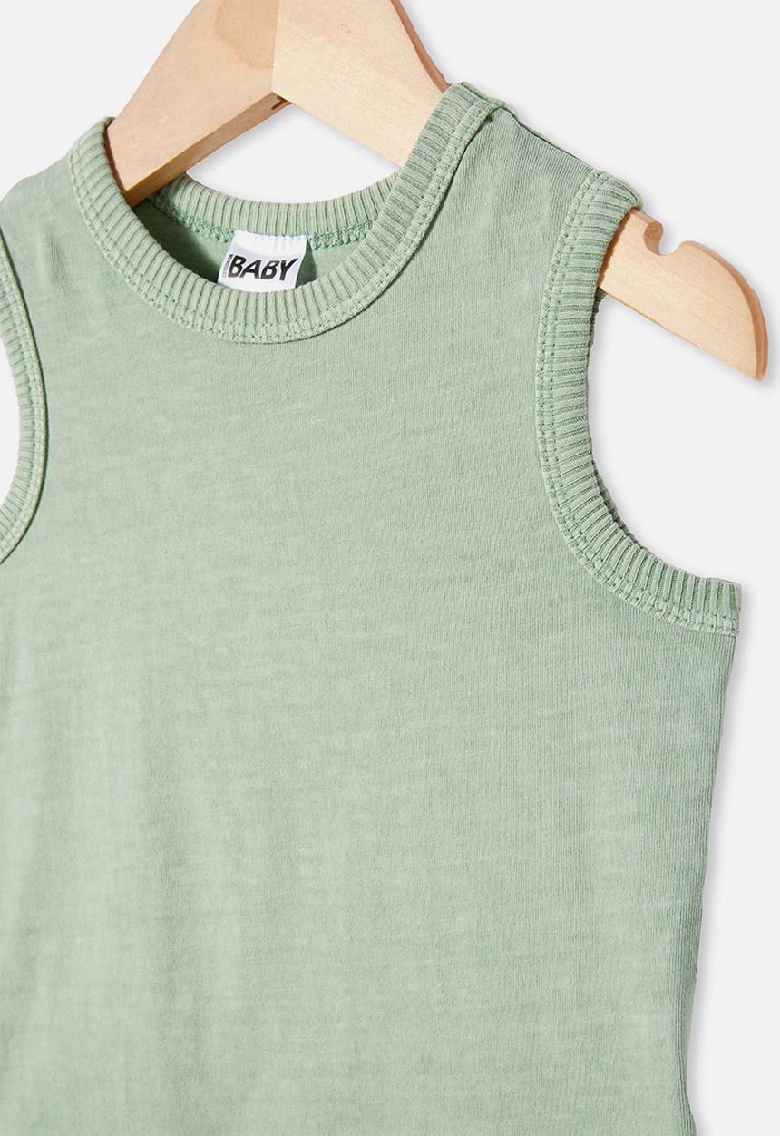 Cotton On - Loki singlet bubbysuit - green