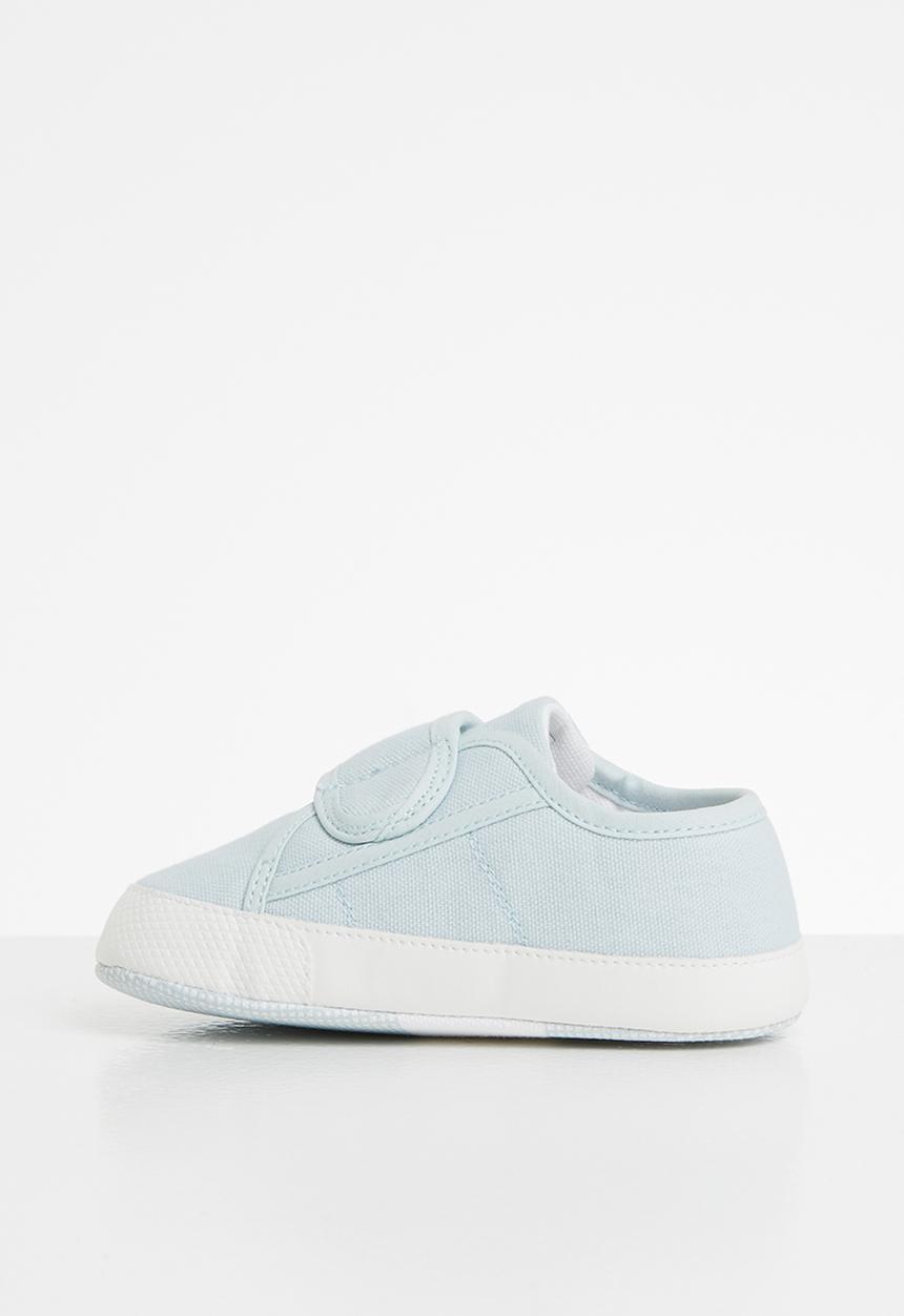 SUPERGA - Baby soft shoes - light blue