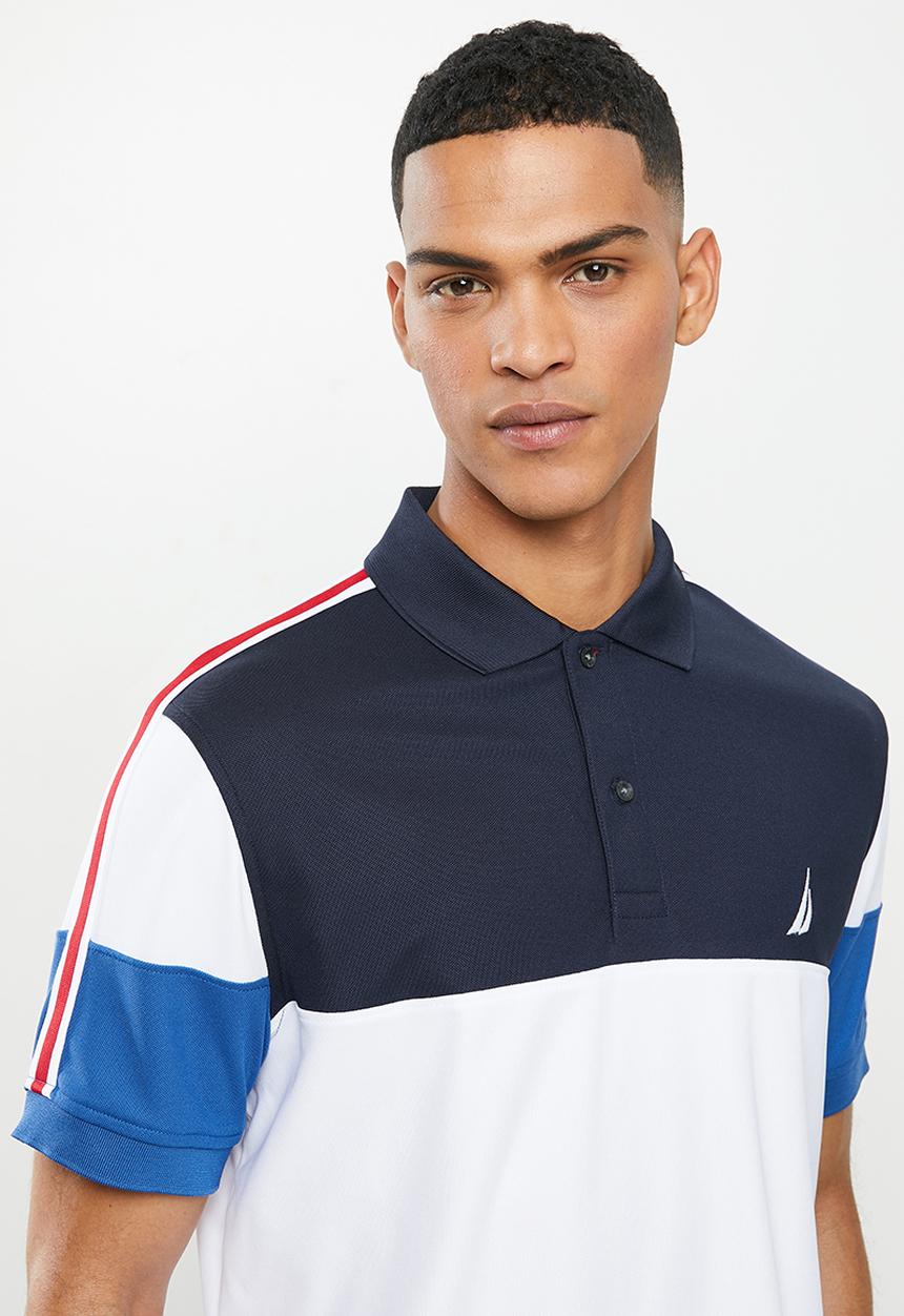 Nautica - Navtech striped polo - multi