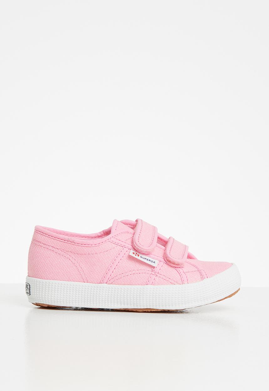 SUPERGA - Classic canvas velcro - cotton candy