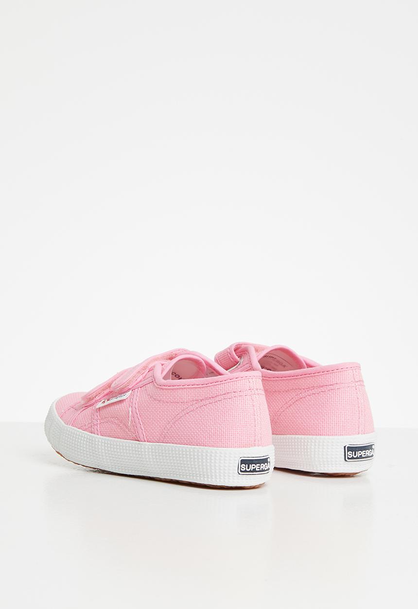 SUPERGA - Classic canvas velcro - cotton candy
