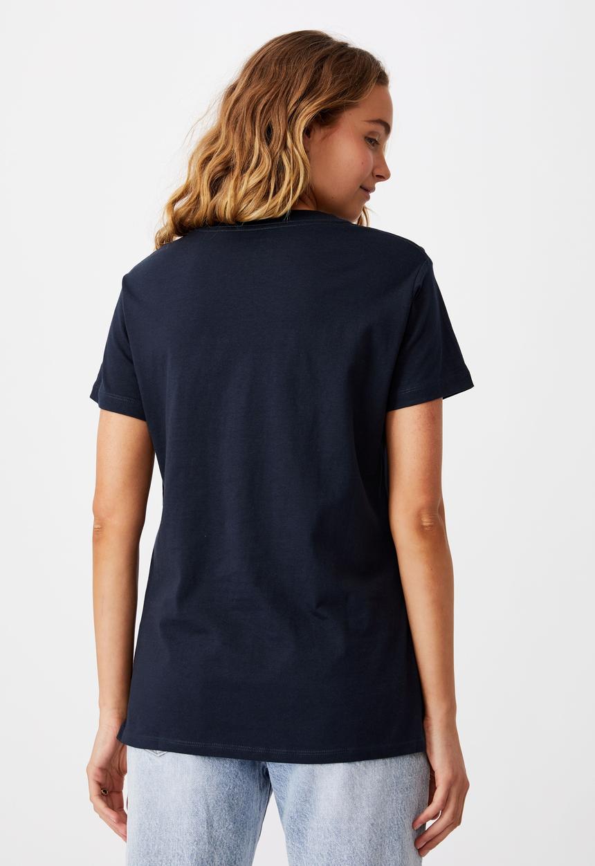 Cotton On - Classic slogan T-shirt - moonlight