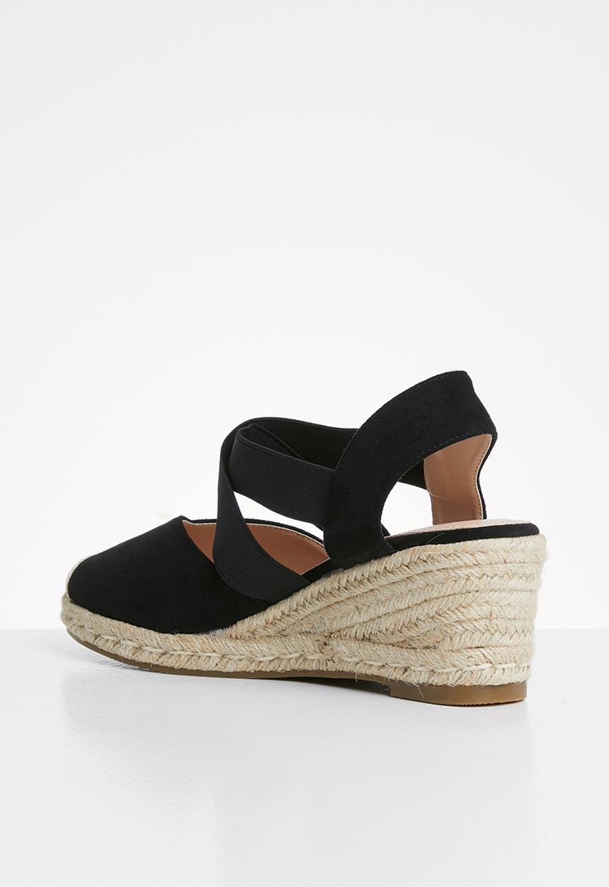 Butterfly Feet - Alton wedge - black