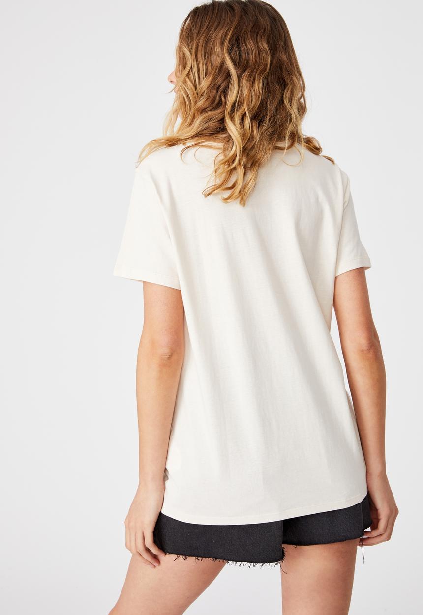 Cotton On - Classic arts t shirt - white sand