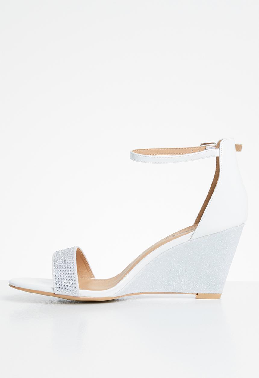 Miss Black - Fippy wedge - white