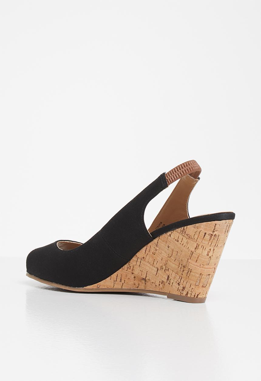 Call It Spring - Aristata wedge - black