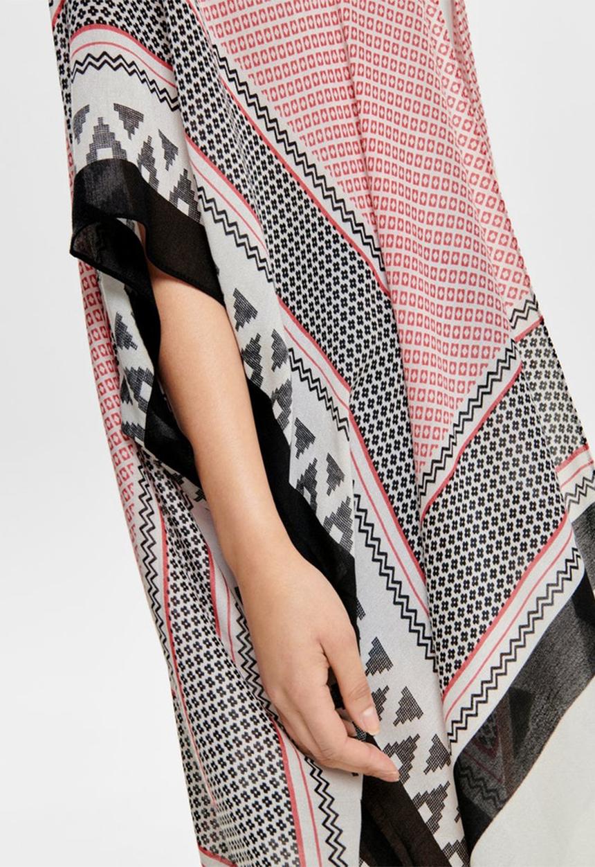 ONLY - Bianca weaved kimono - calypso coral