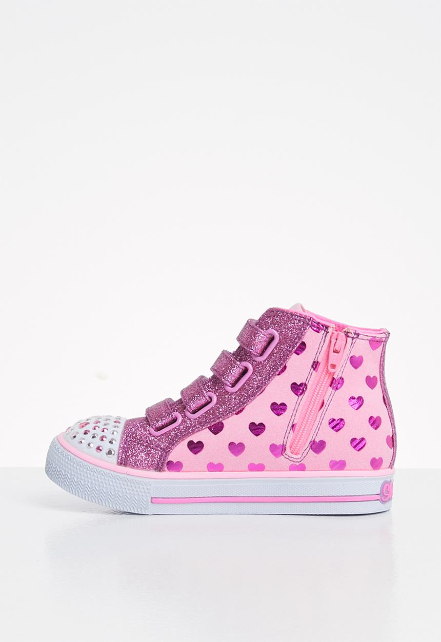 Skechers - Shuffles - doodle days - pink 