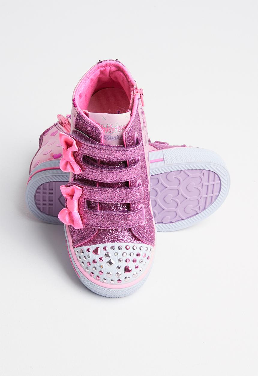 Skechers - Shuffles - doodle days - pink 