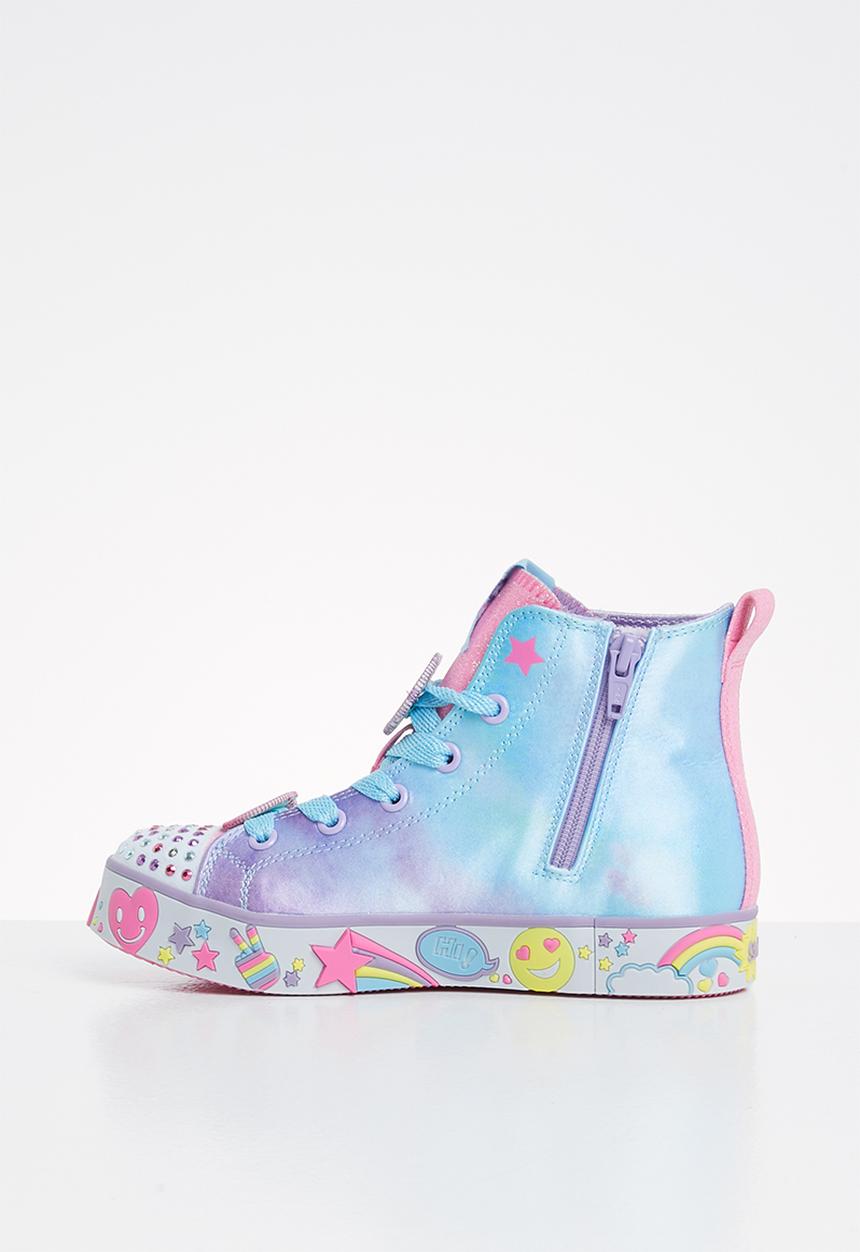 Skechers - Happy lites - blue & purple 