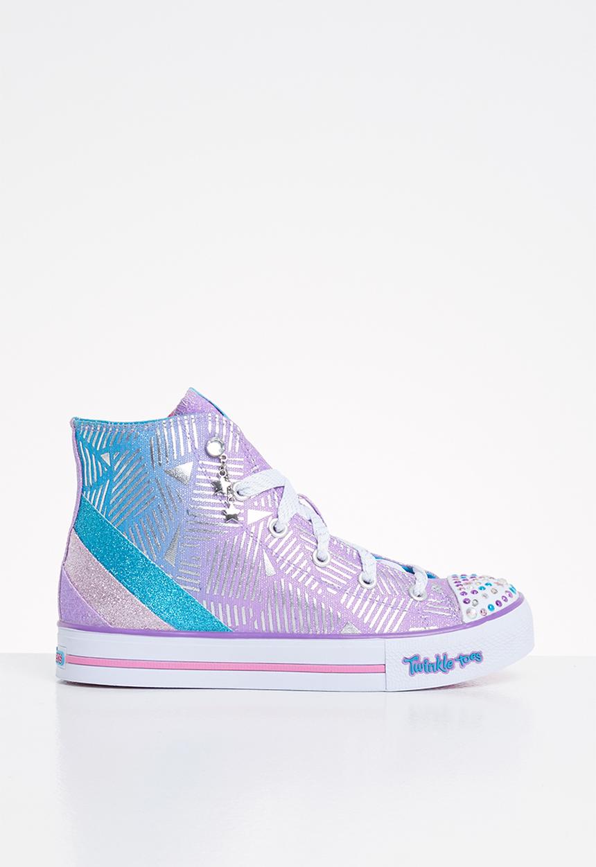 Skechers - Step up-glitzy kicks - purple & blue 