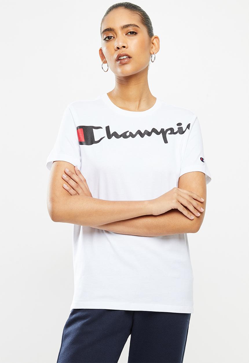 Champion - Rochester crew neck T-shirt - white
