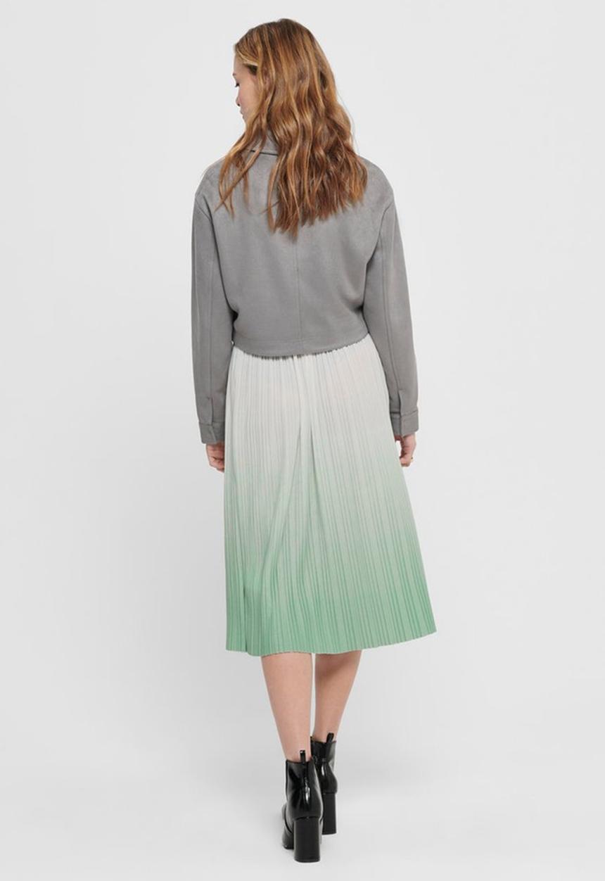 ONLY - Dippy skirt - green