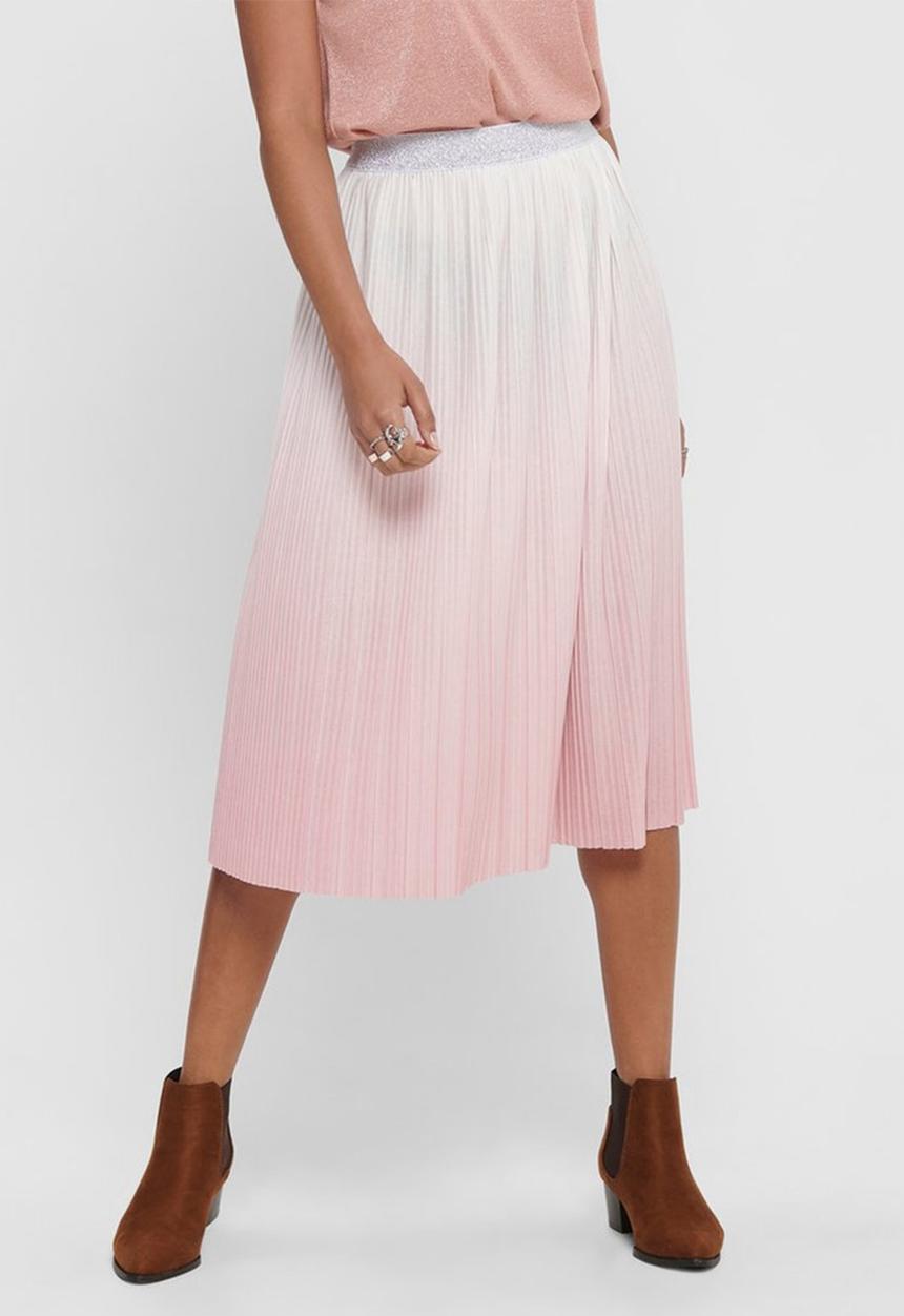 ONLY - Dippy skirt - pink