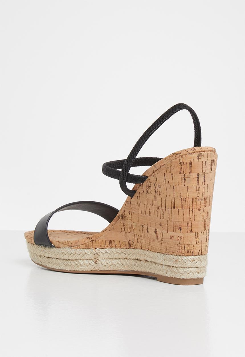 Call It Spring - Hanenburg wedge - black 
