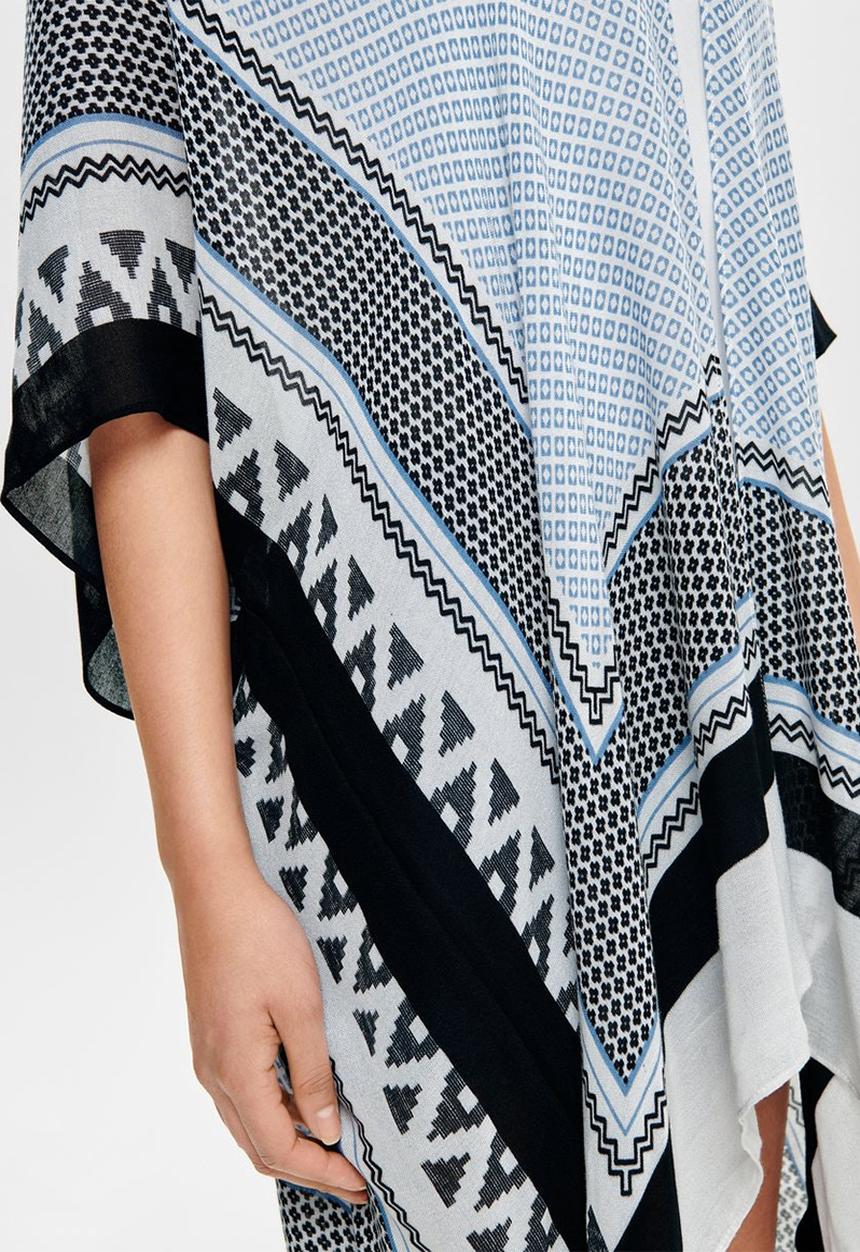 ONLY - Blanca weaved kimono - cloud dancer