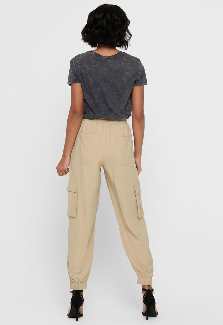 ONLY - Sanni woven pants - tan