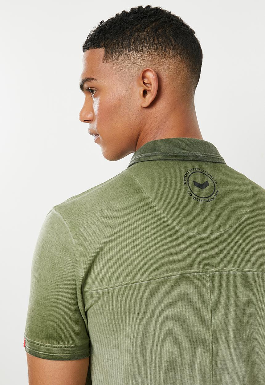 S.P.C.C - Chester premium golfer polo - green 
