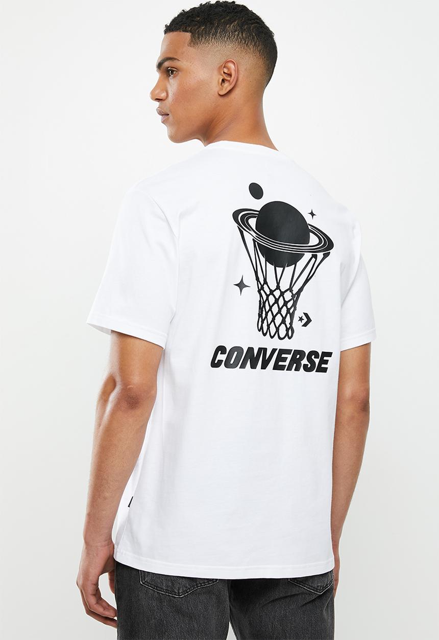Converse - Converse planet hoop tee - white