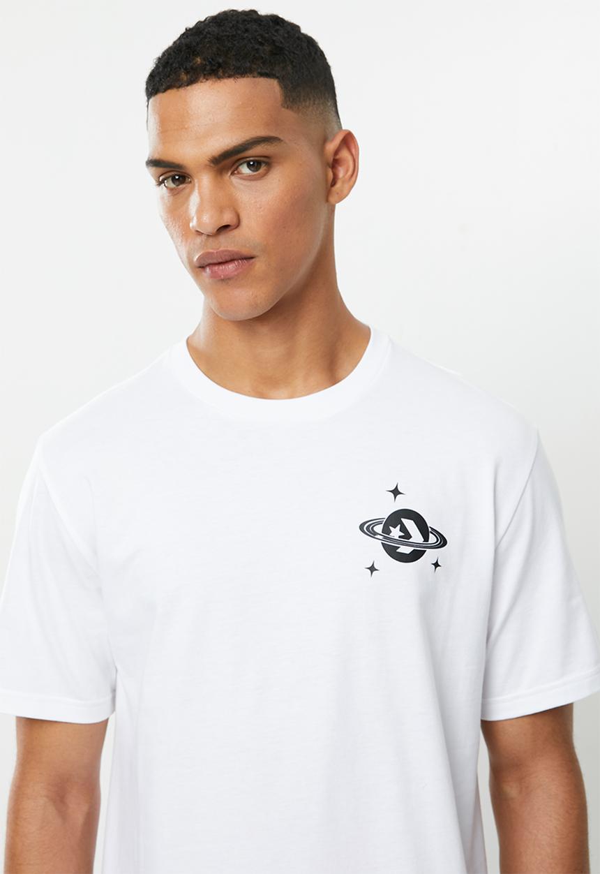 Converse - Converse planet hoop tee - white
