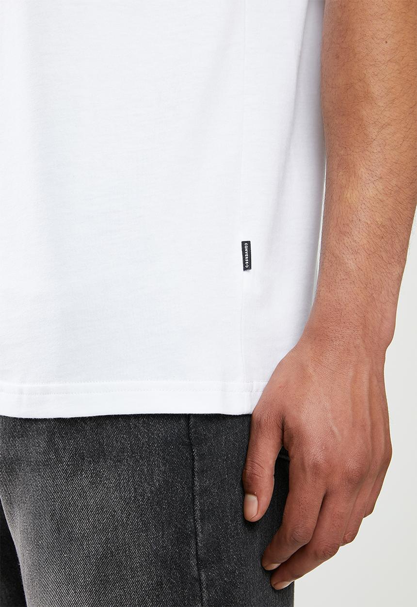 Converse - Converse planet hoop tee - white