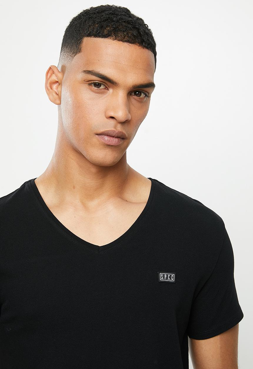 S.P.C.C - Hayne signature V-neck T-shirt - black