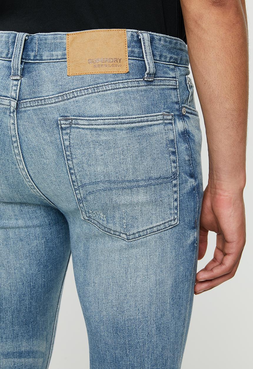Superdry. - 02 travis skinny - light blue