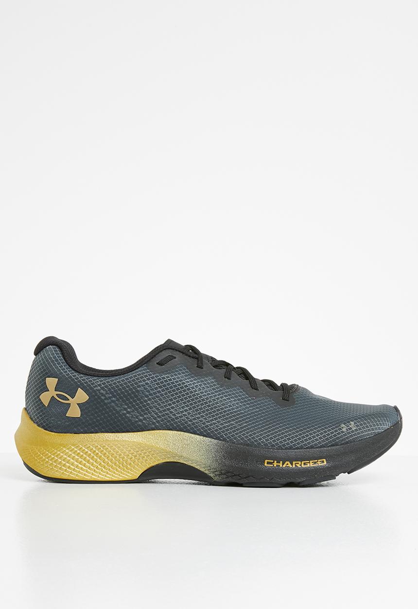 Under Armour - UA charged pulse - black & metallic gold luster