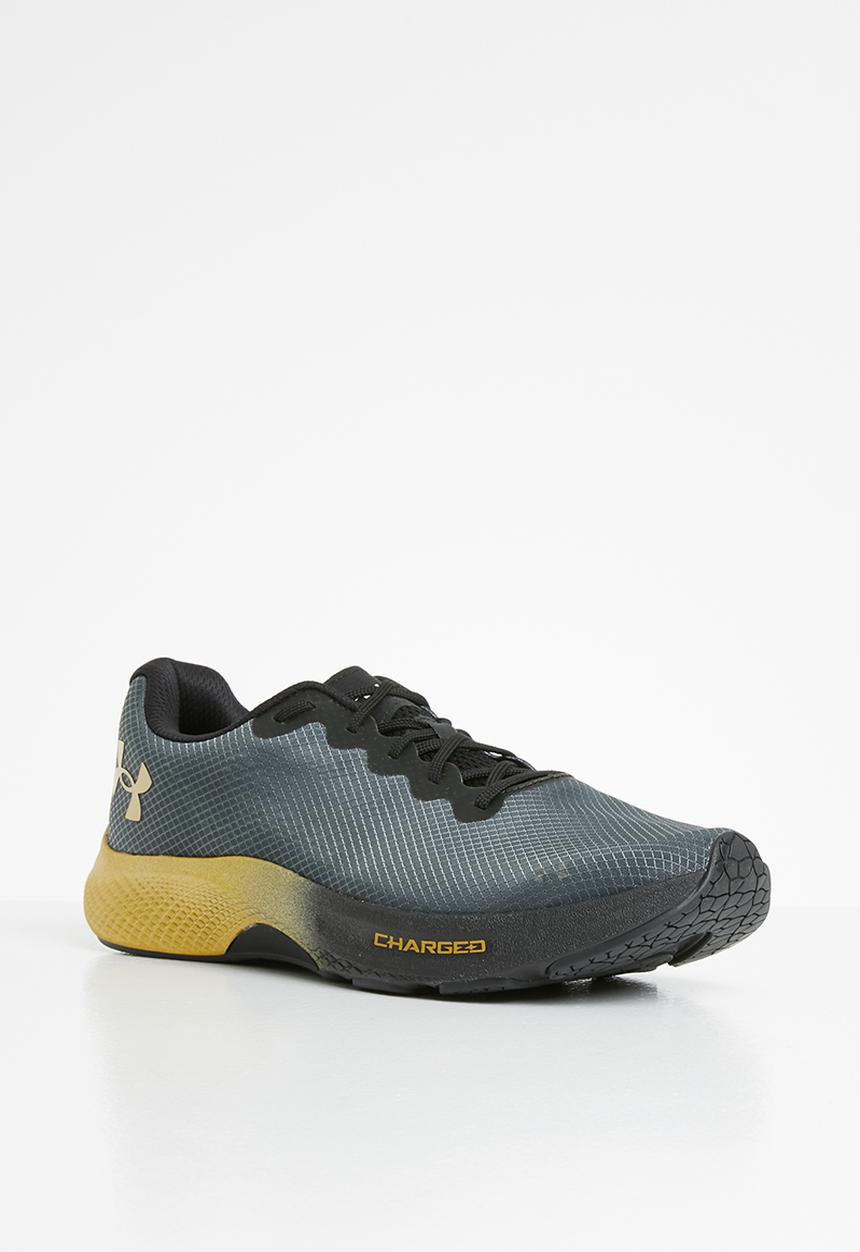 Under Armour - UA charged pulse - black & metallic gold luster