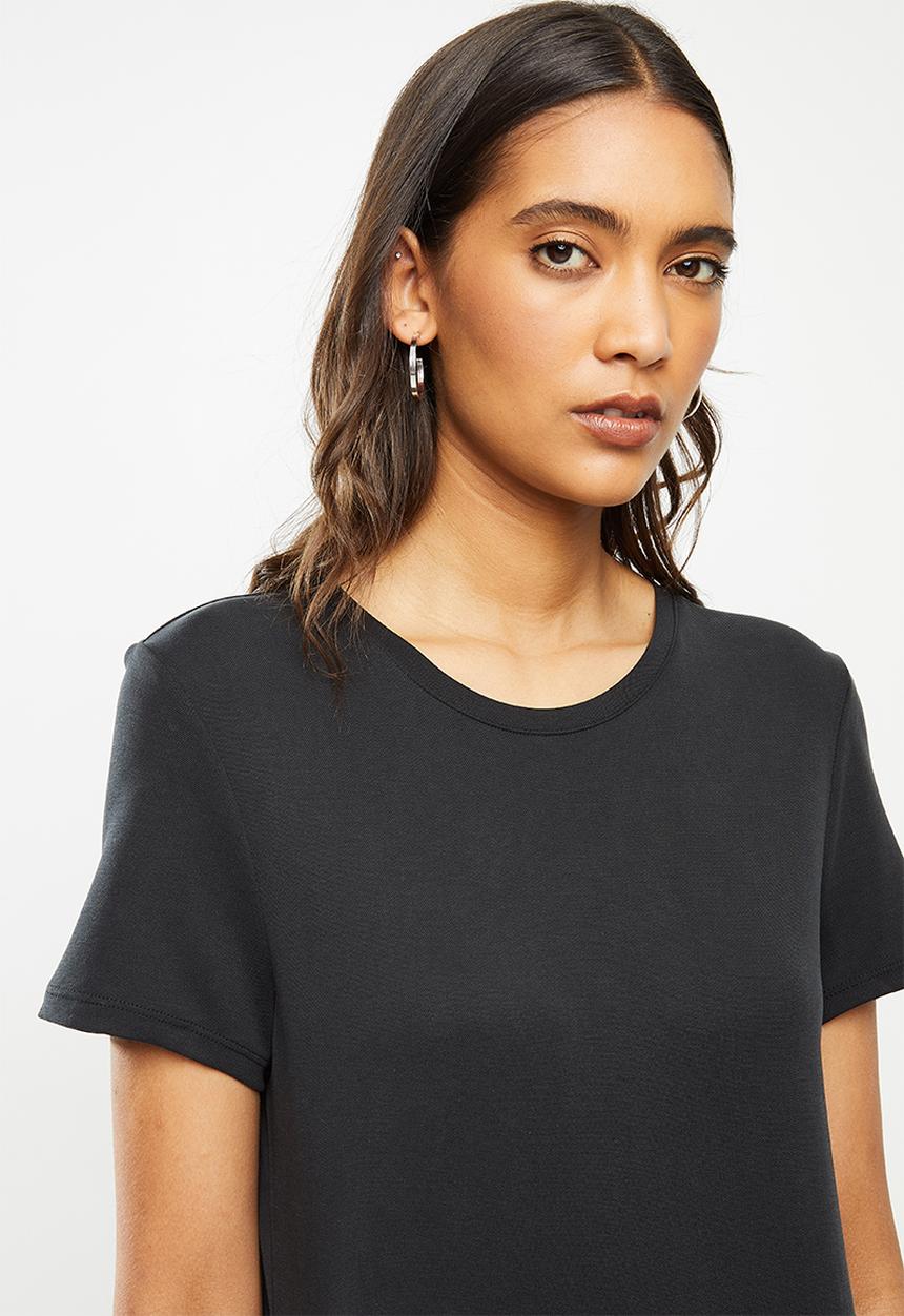 ONLY - Willow life short sleeve dress - black