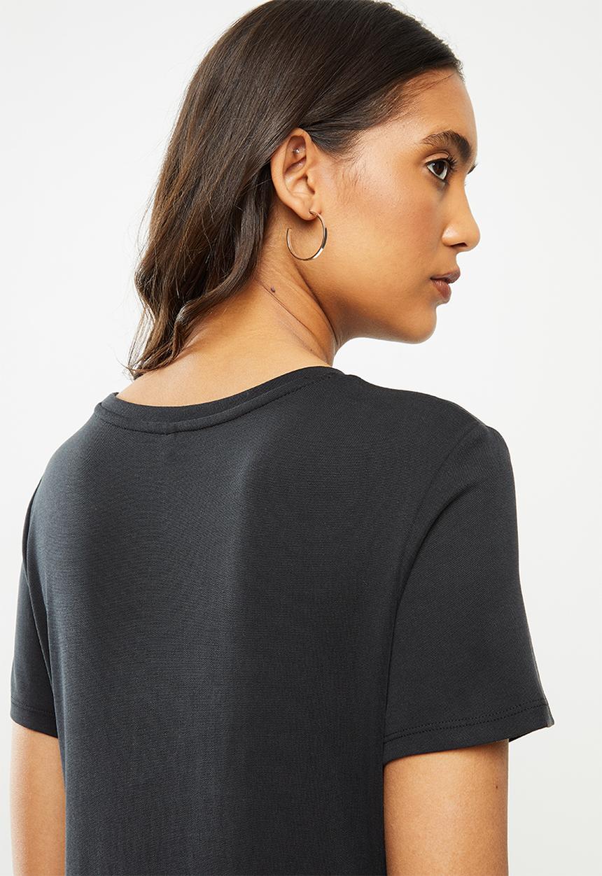 ONLY - Willow life short sleeve dress - black