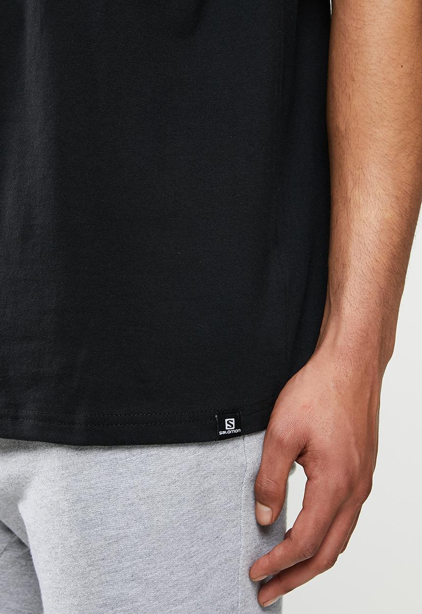 Salomon - Underscore short sleeve tee  - black