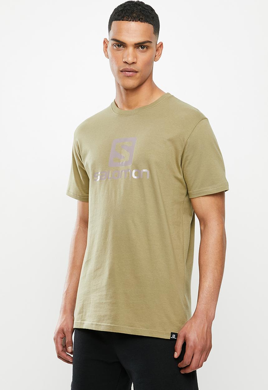 Salomon - Achieve short sleeve tee  - gravel