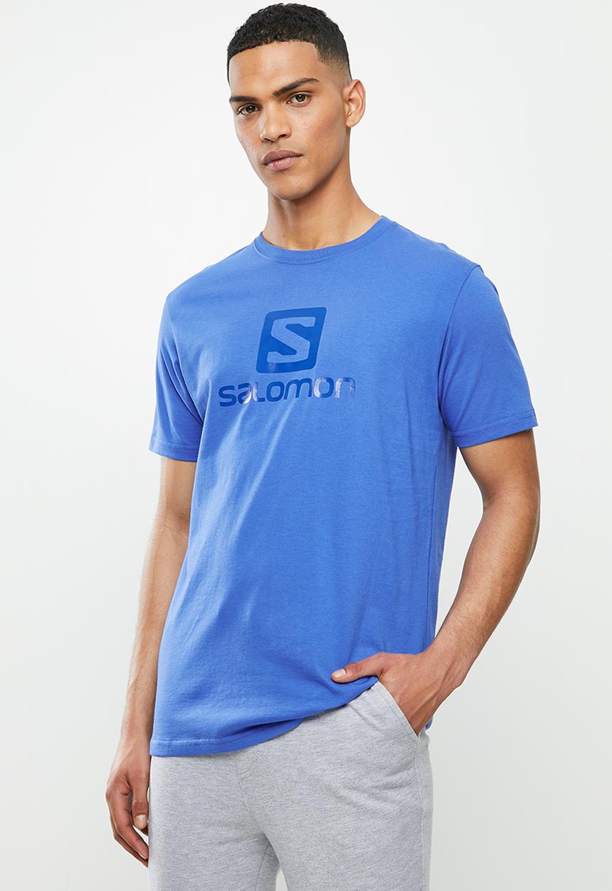 Salomon - Achieve short sleeve tee - blue
