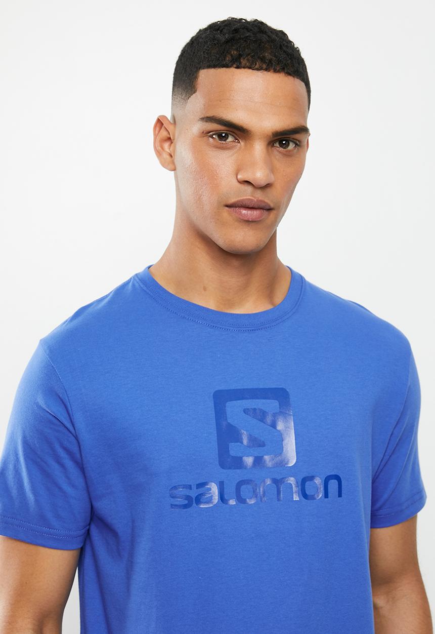 Salomon - Achieve short sleeve tee - blue