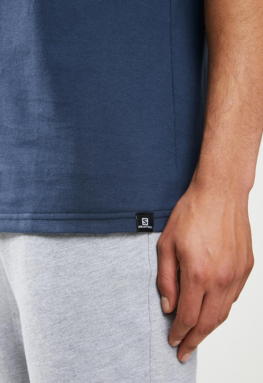 Salomon - Eddy short sleeve tee m - navy 