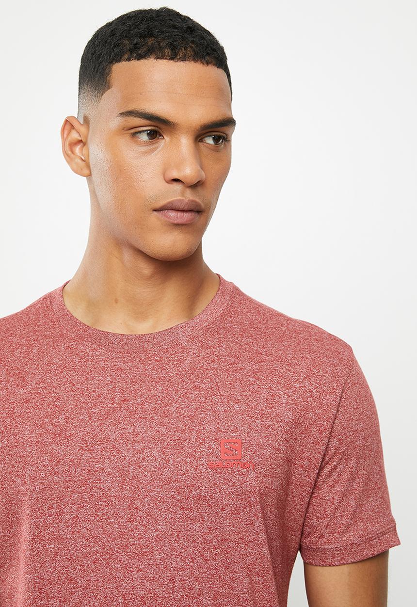 Salomon - Explorer short sleeve tee - red