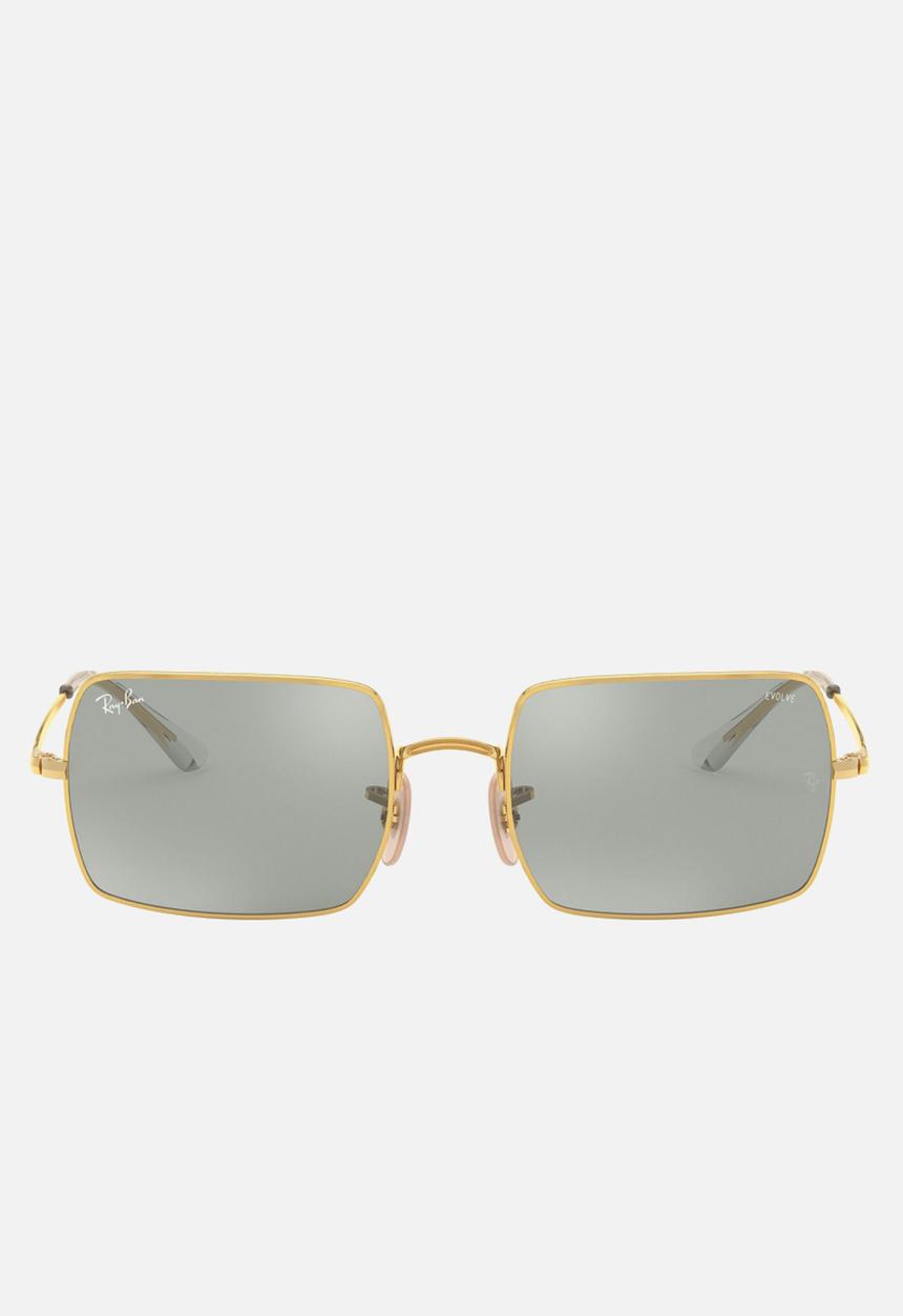 Ray-Ban - Ray-ban oval sunglasses  - photo grey mirror grey