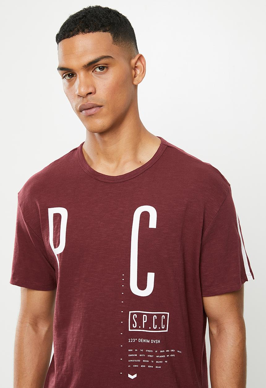 S.P.C.C - Vintners premium fashion fit t-shirt - red