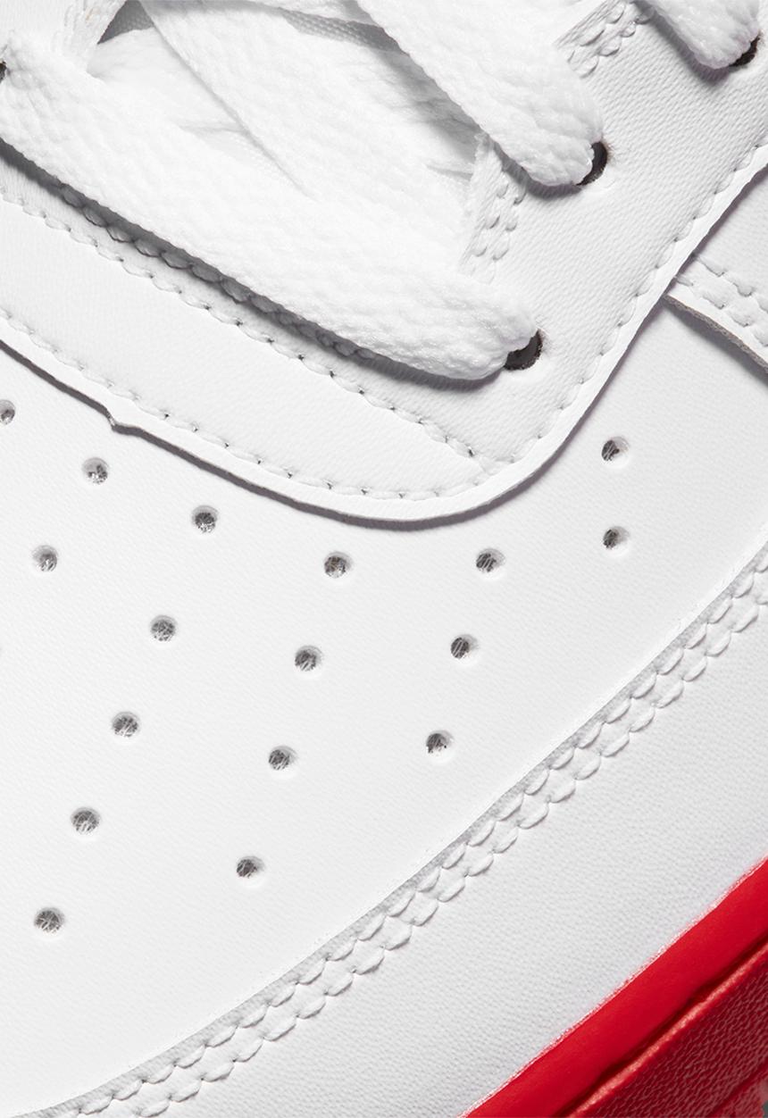 Nike - Air Force 1 '07 - white / university red-white