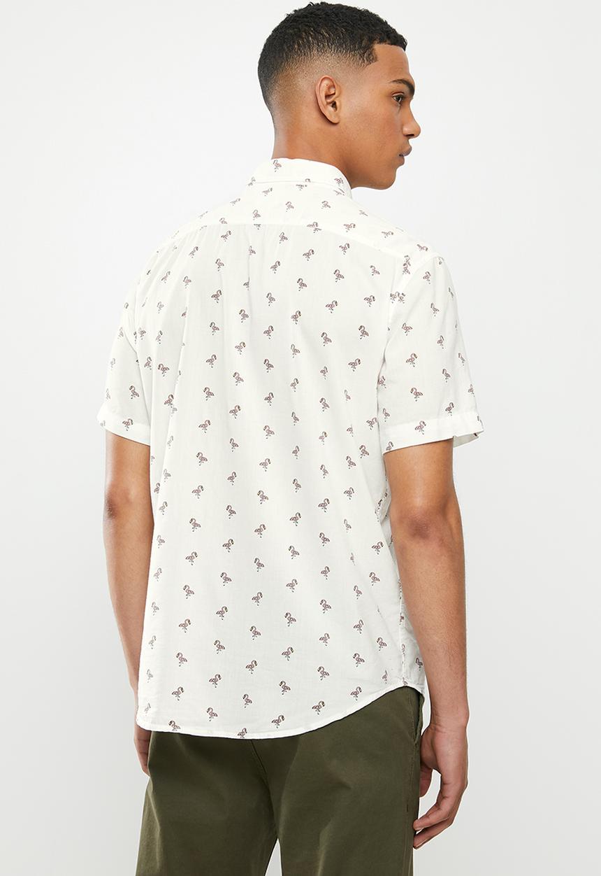 Levi’s® - Classic 1 pkt standrd cartoon ss shirt - white