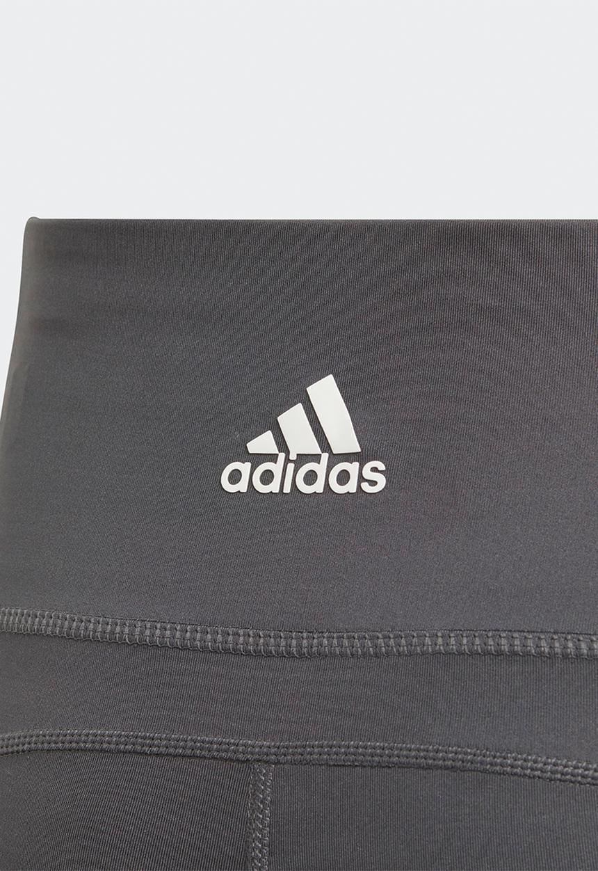 adidas Originals - Bold high rise tights - Grey Six / Semi Solar Pink / White