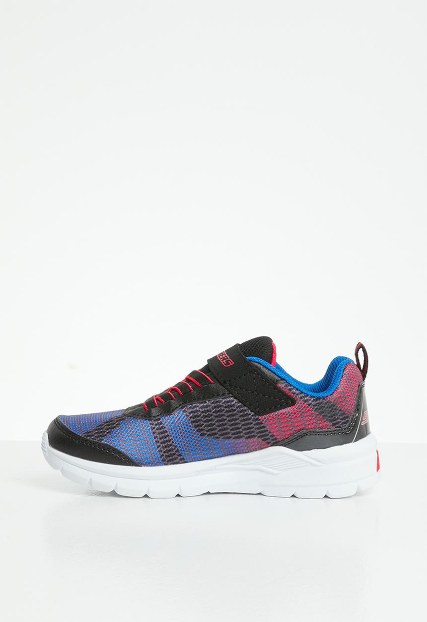 Skechers - Erupters ii- lava wave - black & blue