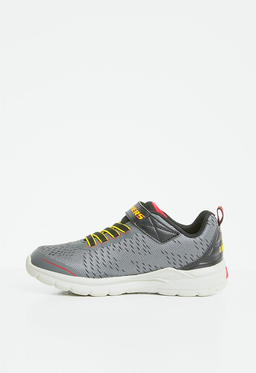Skechers - Erupters ii- lava arc - charcoal & red