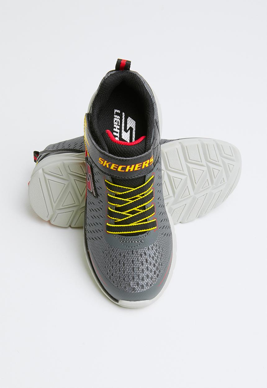Skechers - Erupters ii- lava arc - charcoal & red