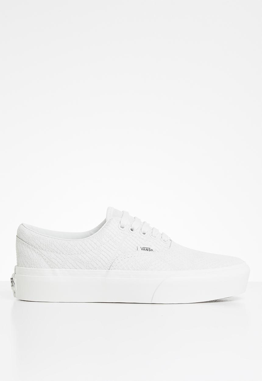 Vans - Era platform - (animal) emboss/blanc de blanc