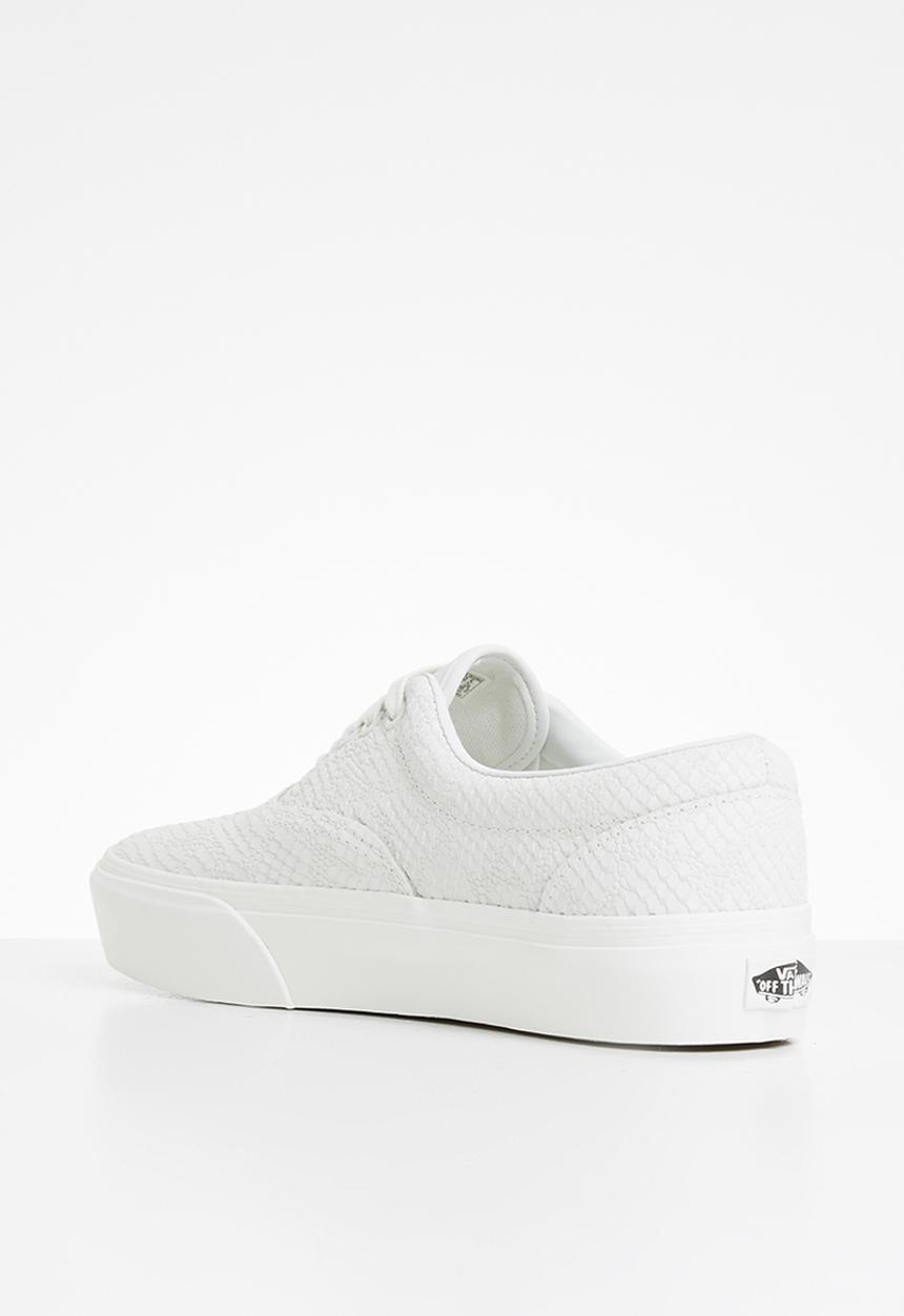 Vans - Era platform - (animal) emboss/blanc de blanc