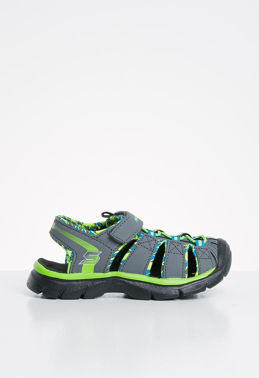 Skechers - Relix trophix - charcoal & lime